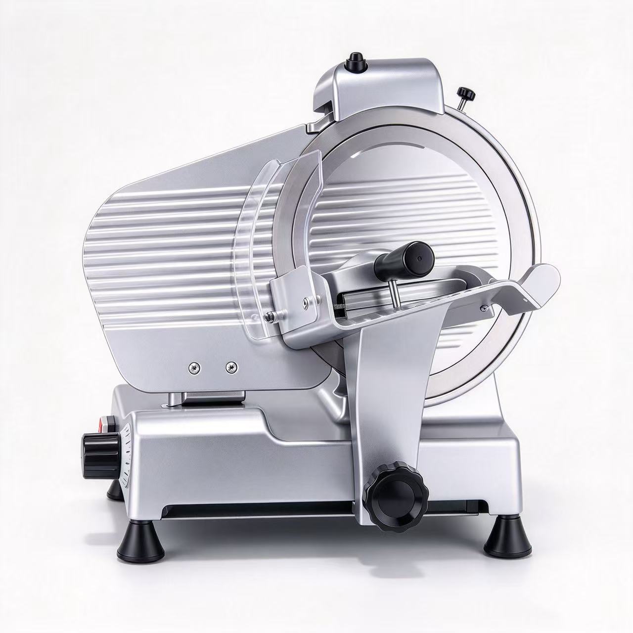 CyperEra B250B-4 Meat Slicer 250mm Blade 0-13mm Semi-Auto