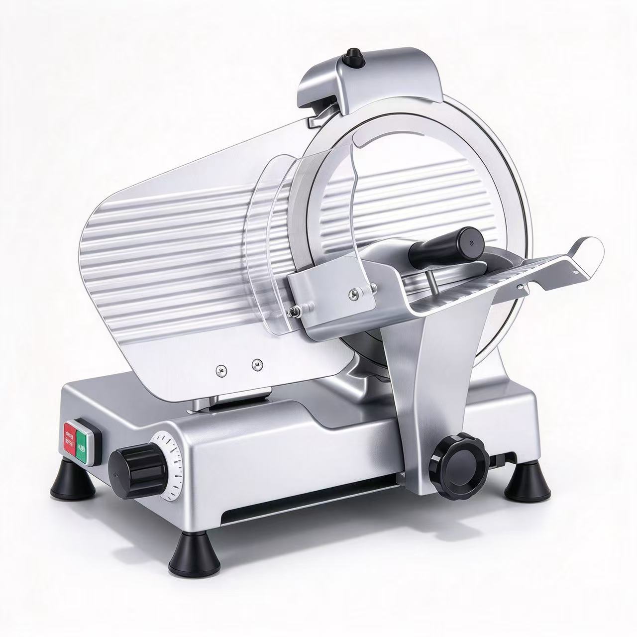 CyperEra B250B-4 Meat Slicer 250mm Blade 0-13mm Semi-Auto