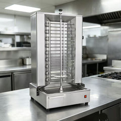 CyperEra CG‑A850 UK 7.5KW Electric Vertical Shawarma Grill, Commercial Doner Kebab Roaster