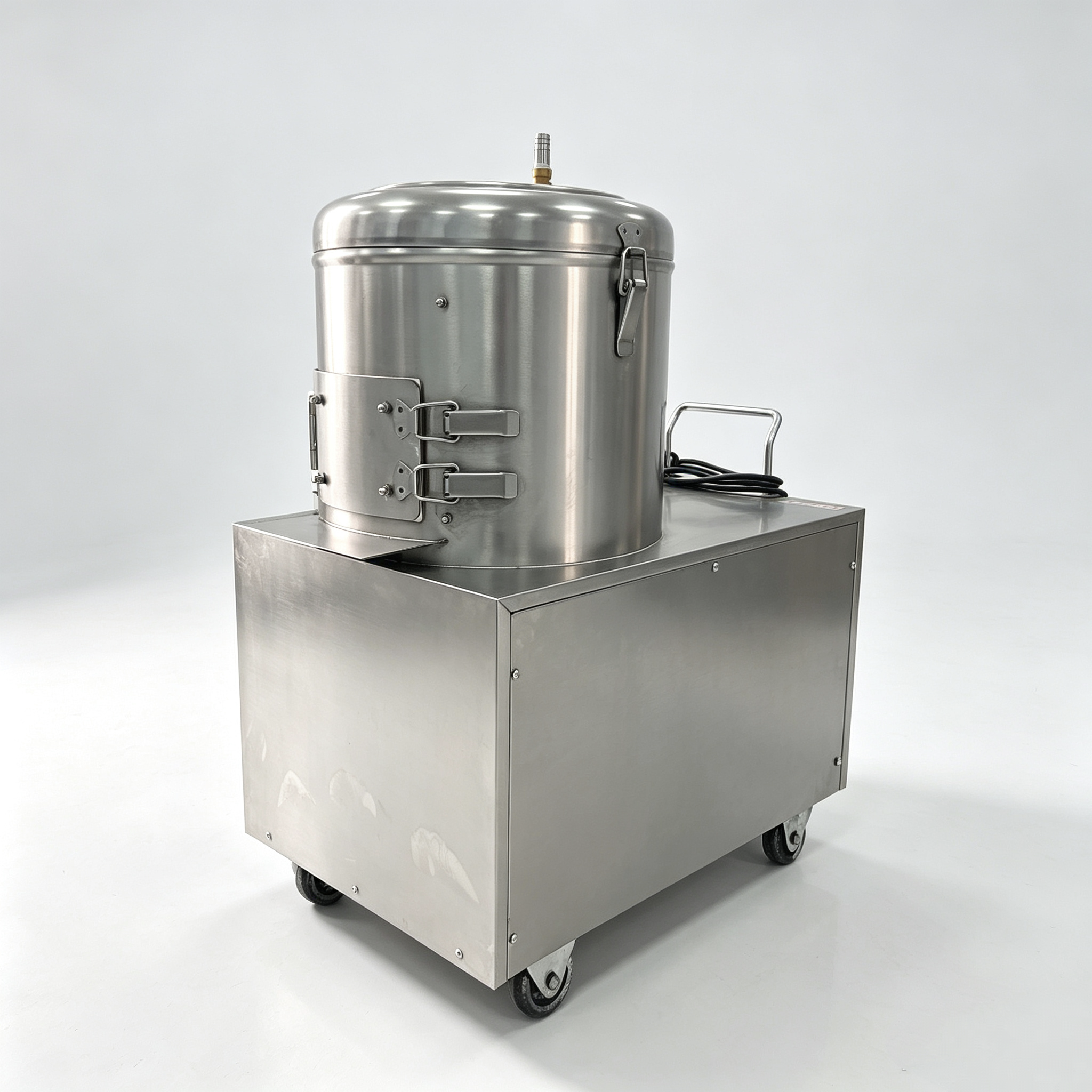 CyperEra BX400 15kg Commercial Potato Peeler, 1500W, 201 SS