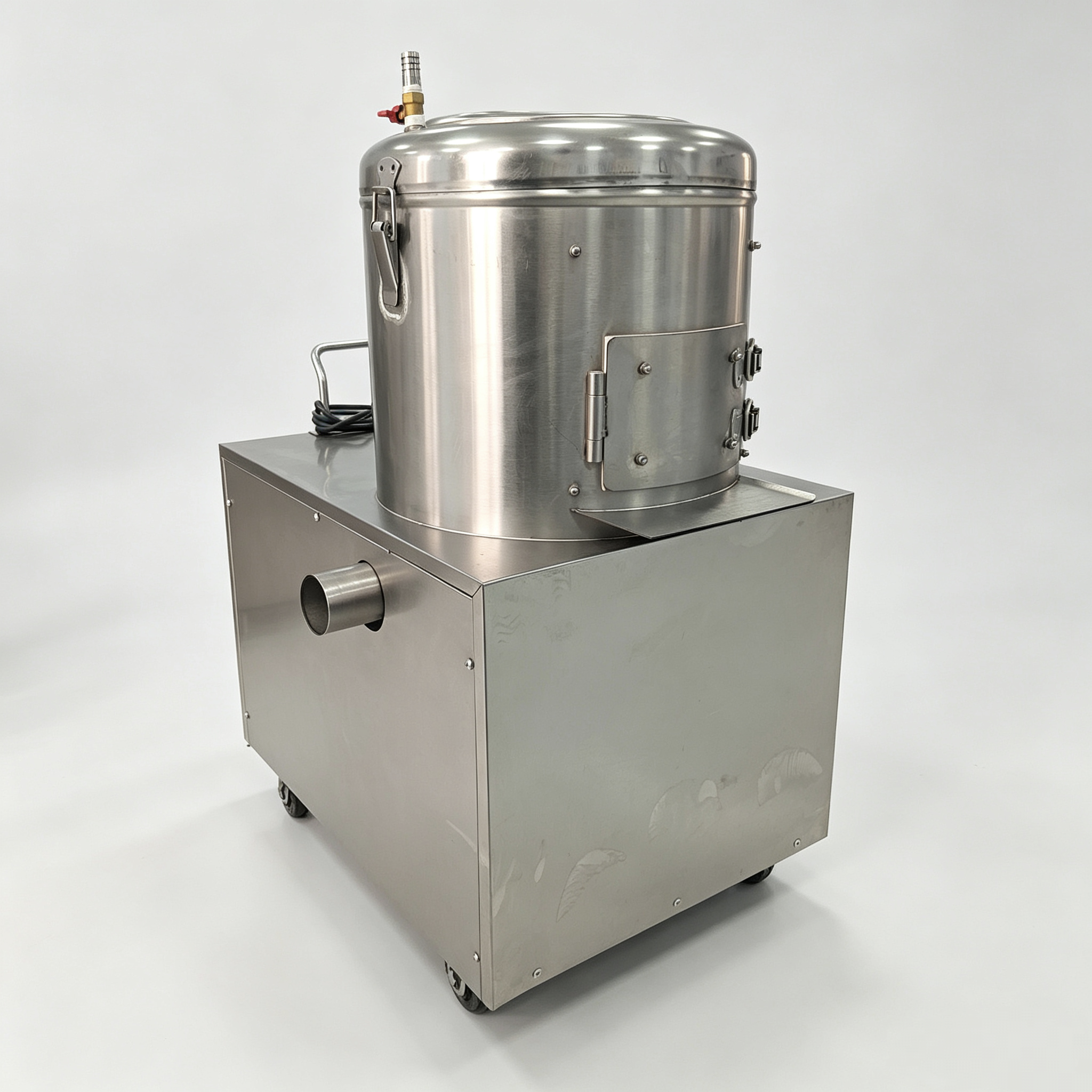 CyperEra BX400 15kg Commercial Potato Peeler, 1500W, 201 SS