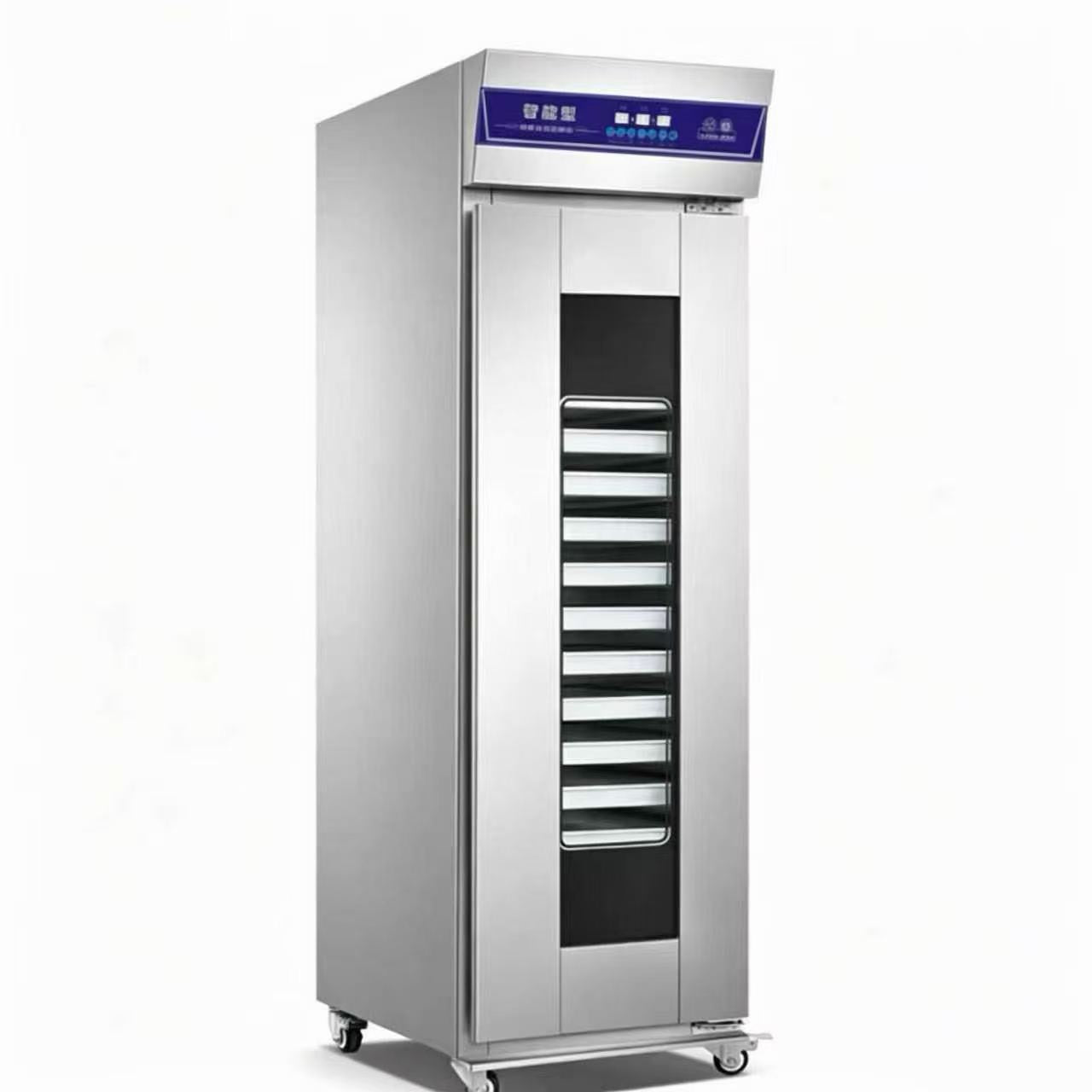 Y1 Commercial Bakery Equipment Stainless Steel Electric Dough Proofer 13 Trays