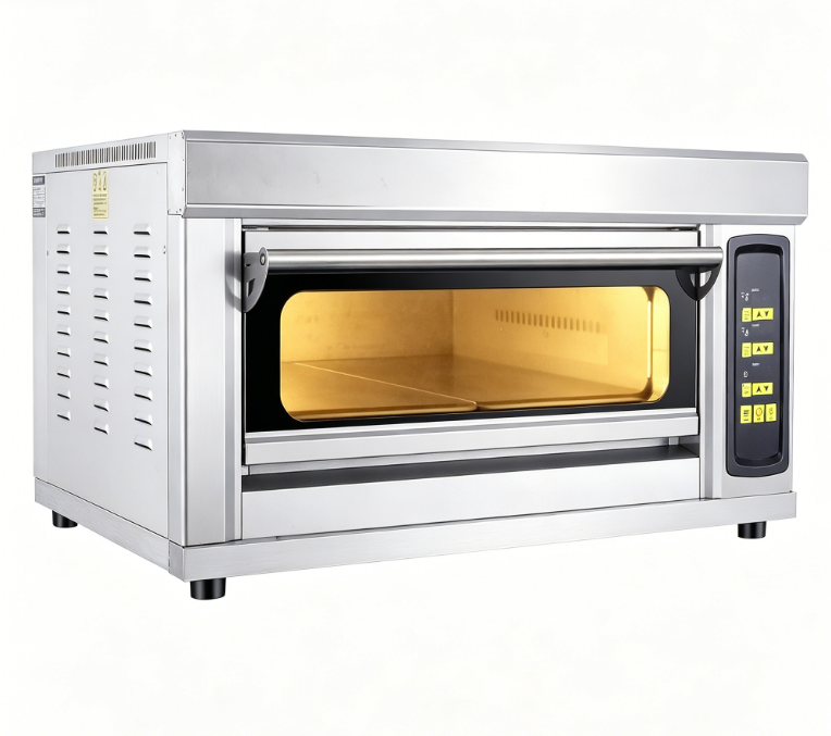 EO12 Commercial Electric Oven | 1 Deck 2 Tray 400℃ Baking Oven For Bakery