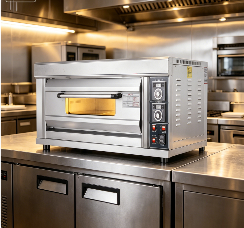 EO12 Commercial Electric Oven | 1 Deck 2 Tray 400℃ Baking Oven For Bakery