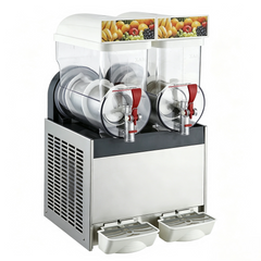 CyperEra S152 30L Double Bowl Commercial Slush Machine, 400W
