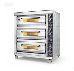 EO36 Commercial Electric Oven | 3 Deck 6 Tray 400℃ Baking Oven For Bakery
