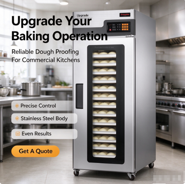 BakeMaster 18-Tray Retarded Proofer with freezing function | Delayed Fermentation Bread Dough Proofer