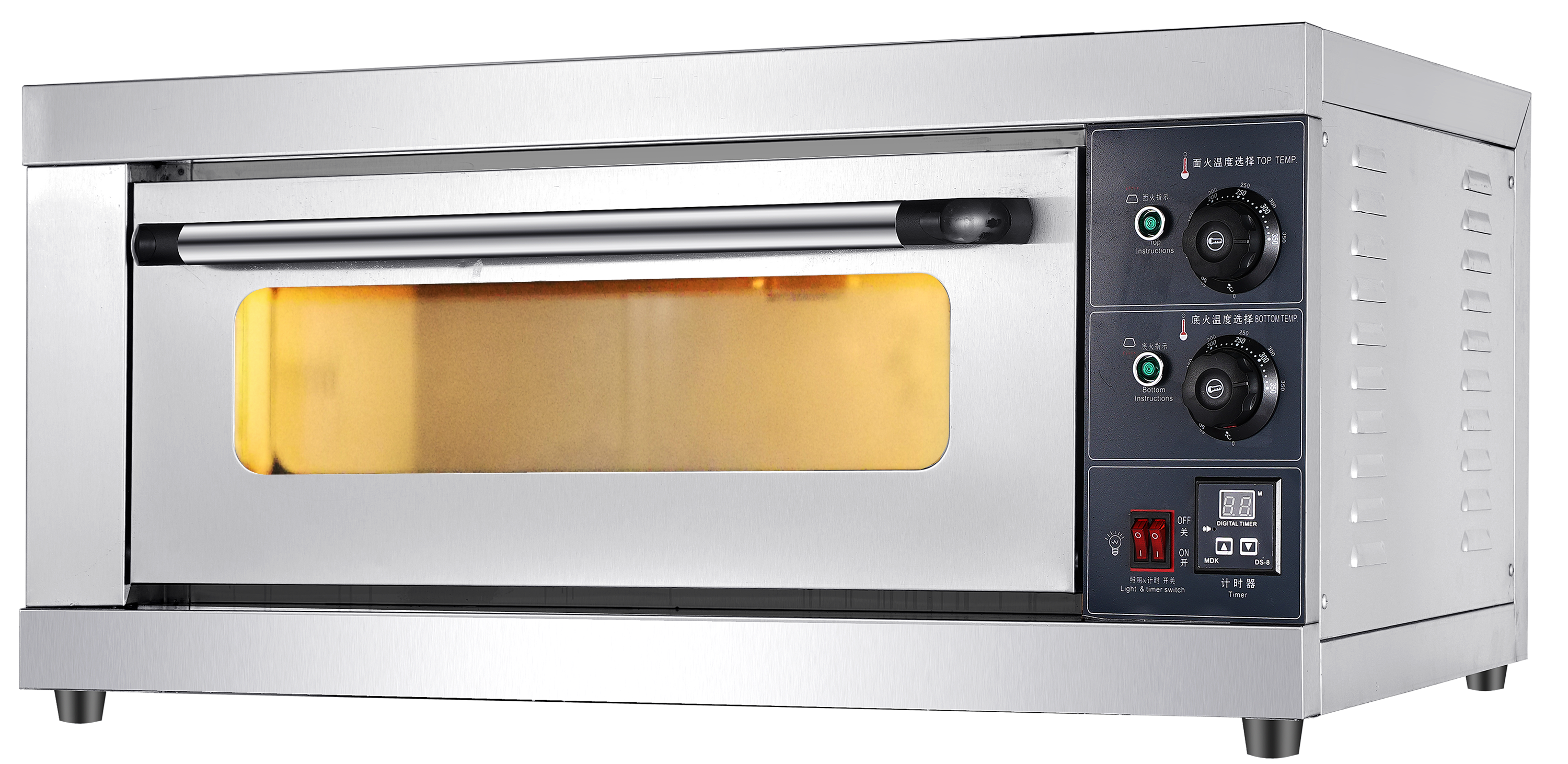 EO11 Commercial Electric Oven | 1 Deck 1 Tray 400℃ Baking Oven For Bakery