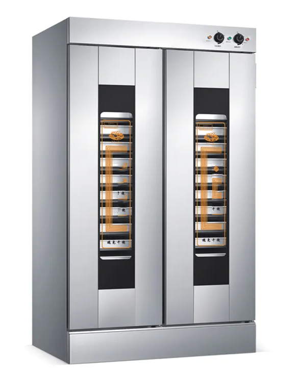 Cyperera 26Y1 26 Trays Electric Dough Proofer Commercial Fermentation Cabinet