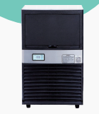 Intelligent Commercial Ice Maker with Adjustable Silent Ice Thickness High Productivity Energy Saving