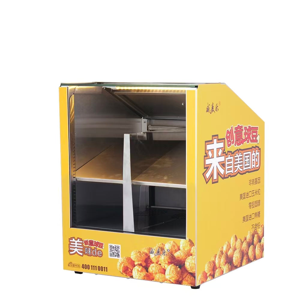 Popcorn Warmer Display Commercial Use Display Cabinet
