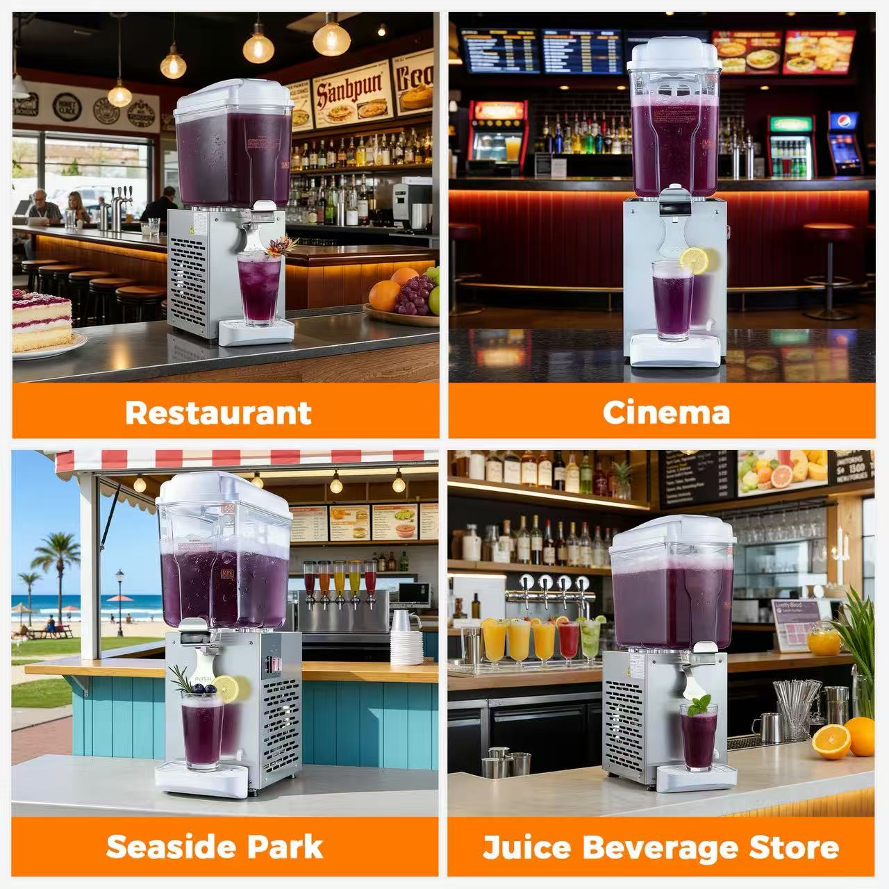 KK18JR-1 Spraying/Hotdrink Juice Dispenser