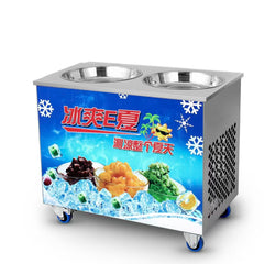 Commercial Fried Ice Cream Machine for Fruit,Ice,Yogurt