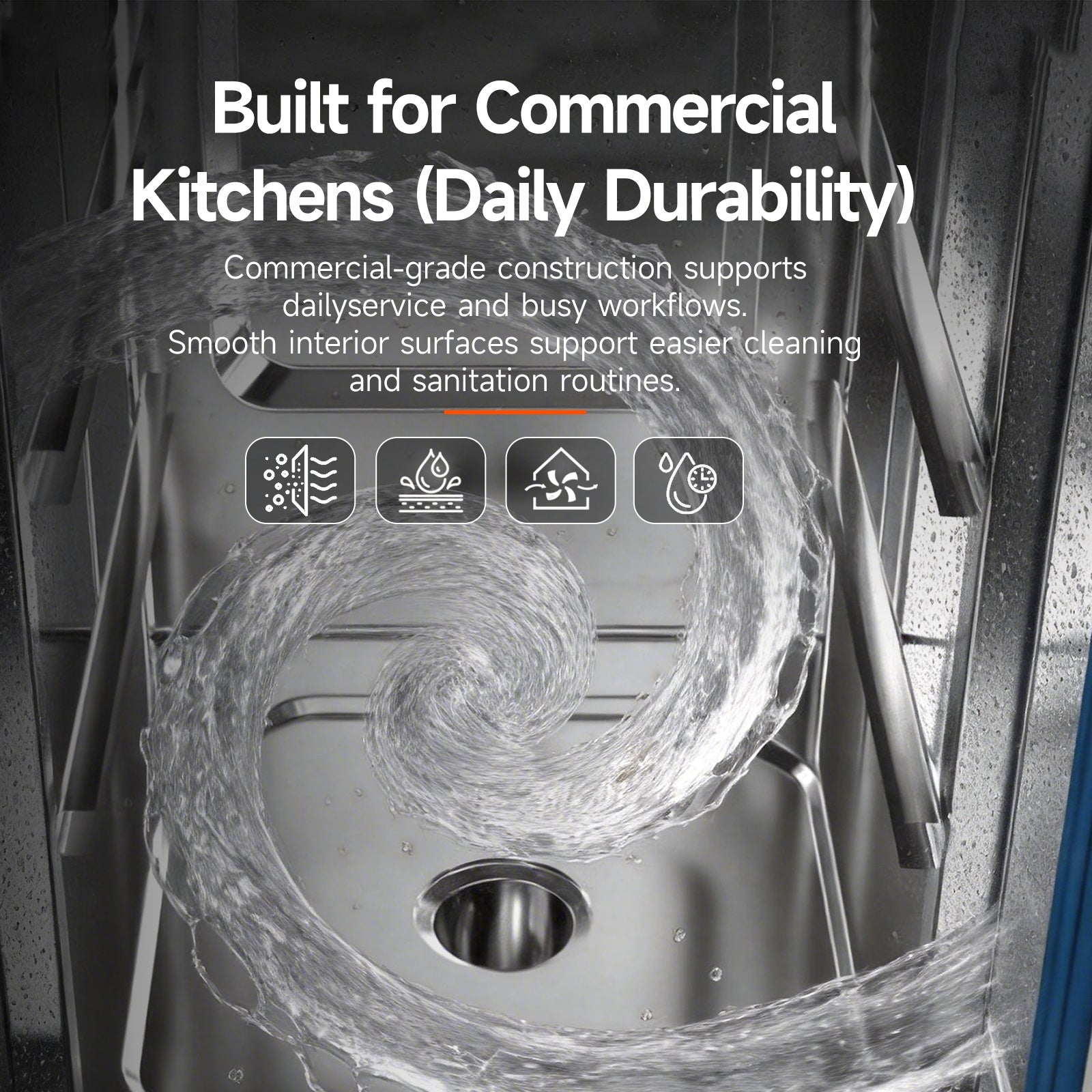 Single Chamber combi oven 6 trays