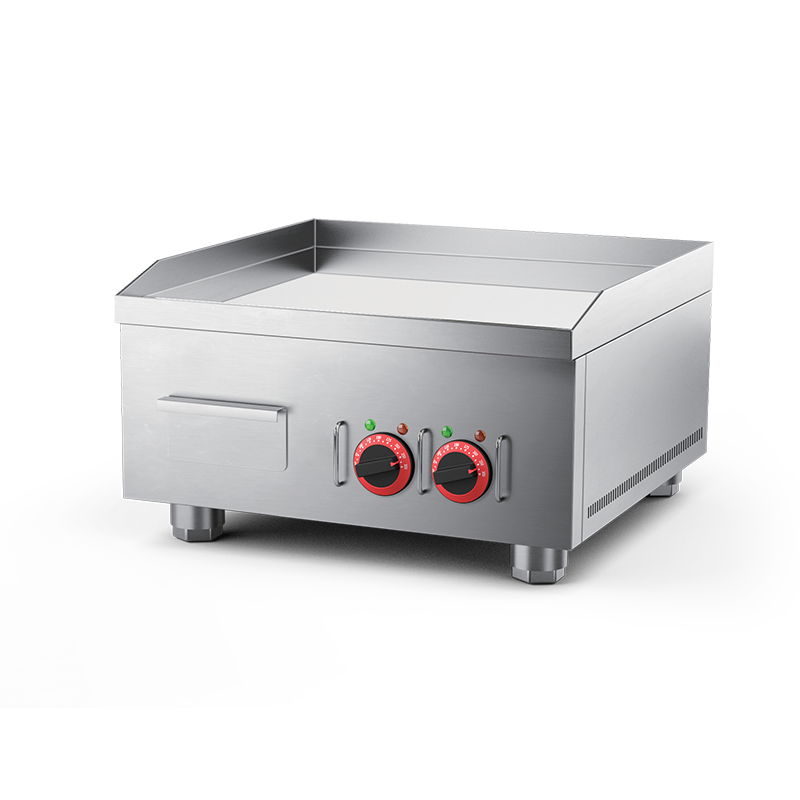 1200mm wide Commercial Electric Cast Iron Griddle