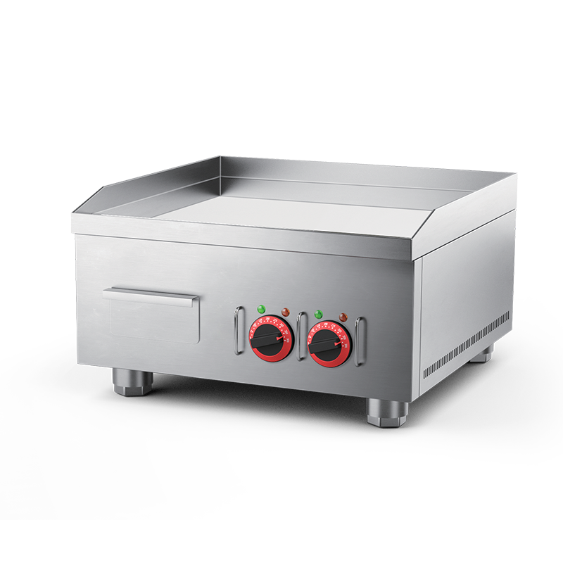 1200mm wide Commercial Electric Cast Iron Griddle