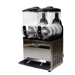 Commercial Stainless Steel Double Tanks Slush Machine Drink Dispenser Slush Machine Factory Price