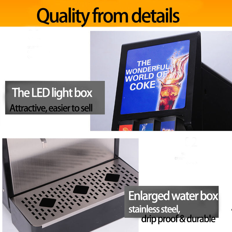 Factory Price Hot Sale Cola Soda Dispenser Machine