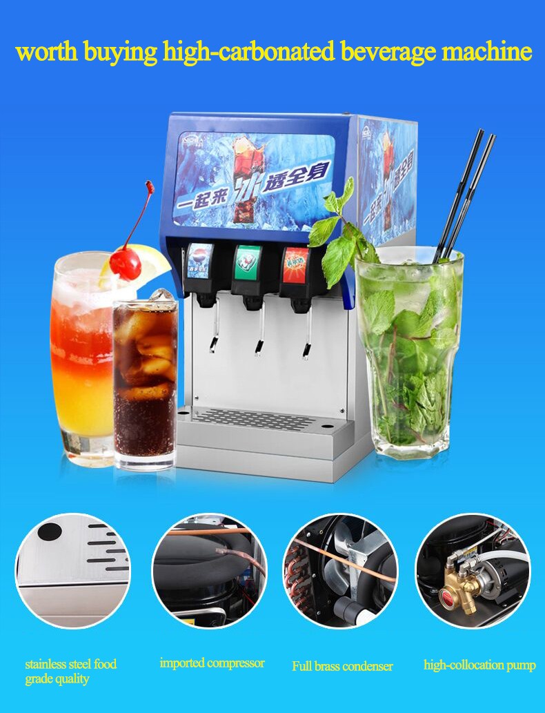 IKL-J3 BB Lowest Price Soda Fountain Dispenser Soda Machine With Best Service