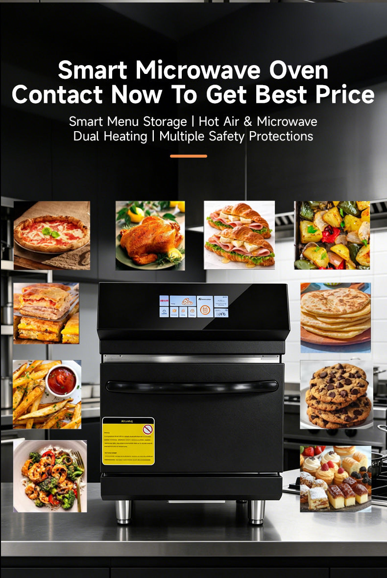 K2 PRO 23L commercial high speed microwave rapid oven