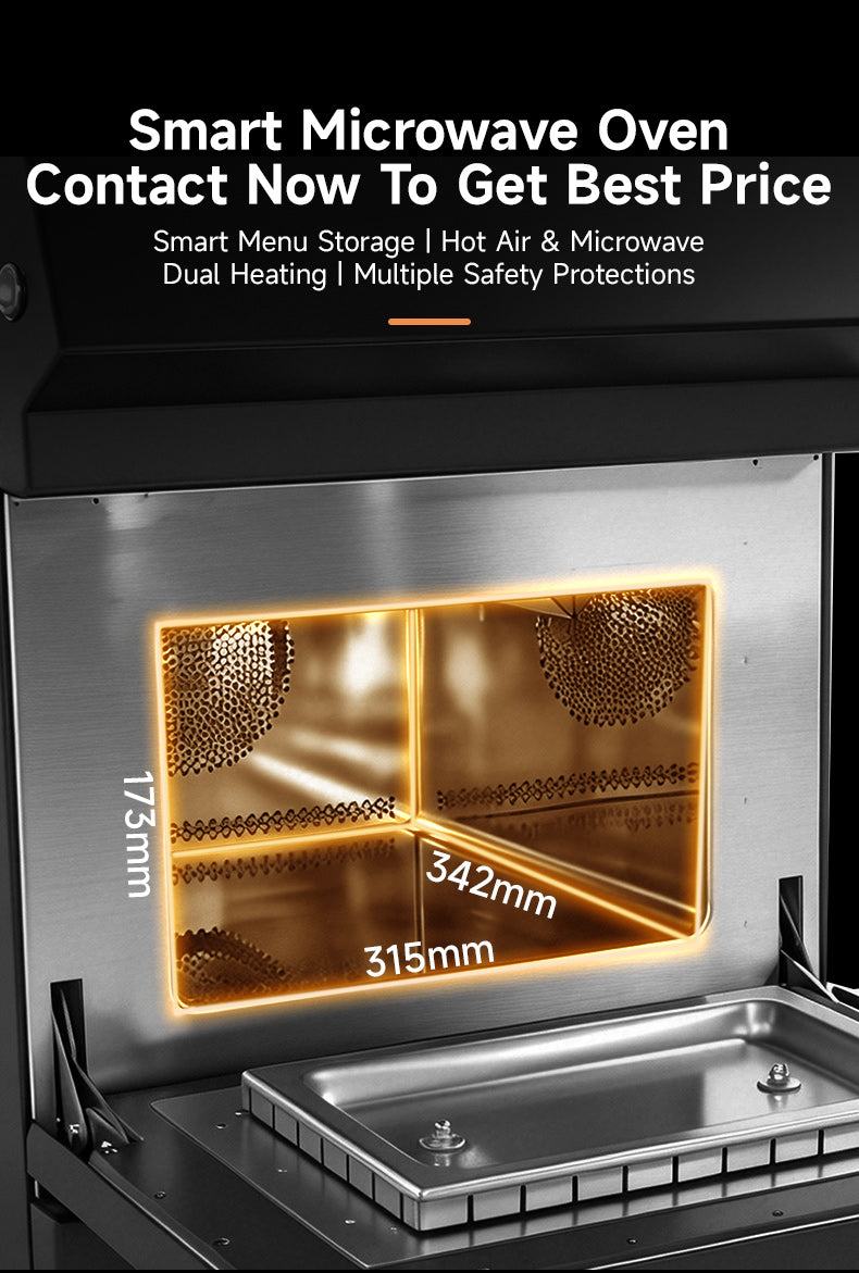 K2 PRO 23L commercial high speed microwave rapid oven