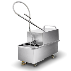 CE-ASQ-240 Shortening Oil Filter Cart