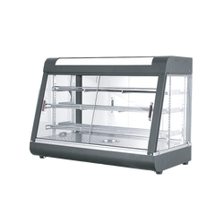 60K Commercial Black Modern Party Electric Food Warmer Display Showcase 0.38