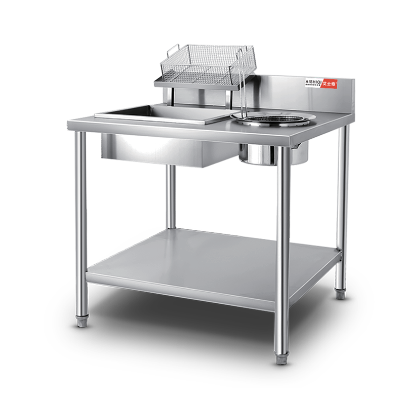 Breading Table Stainless Steel High Quality KFC Same Style Chicken Manual Breading Table for Sale