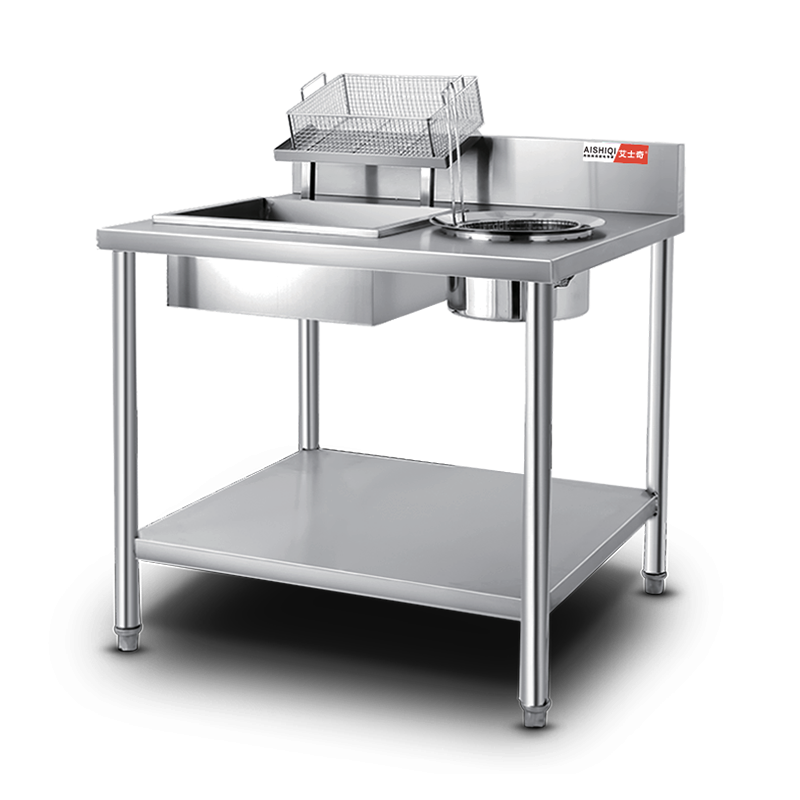Breading Table Stainless Steel High Quality KFC Same Style Chicken Manual Breading Table for Sale