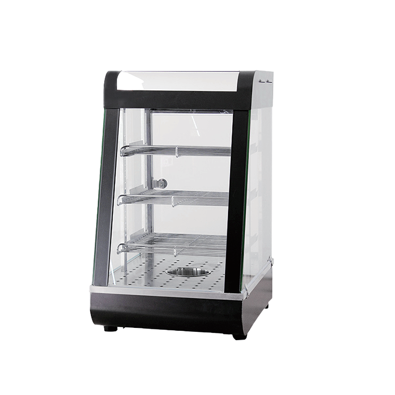 60K Commercial Black Modern Party Electric Food Warmer Display Showcase 0.9