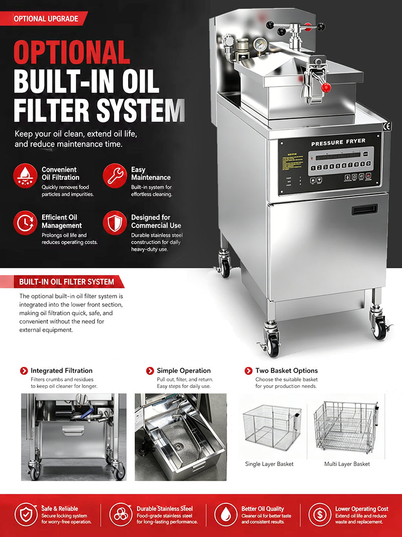 Electric Pressure Fryer 600E